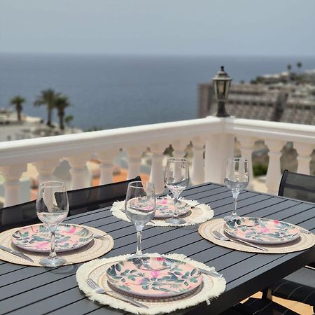 Ocean View Sunset Terrace - Near Anfi Del Mar Apartment Los Caideros ภายนอก รูปภาพ