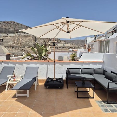 Ocean View Sunset Terrace - Near Anfi Del Mar Apartment Los Caideros ภายนอก รูปภาพ